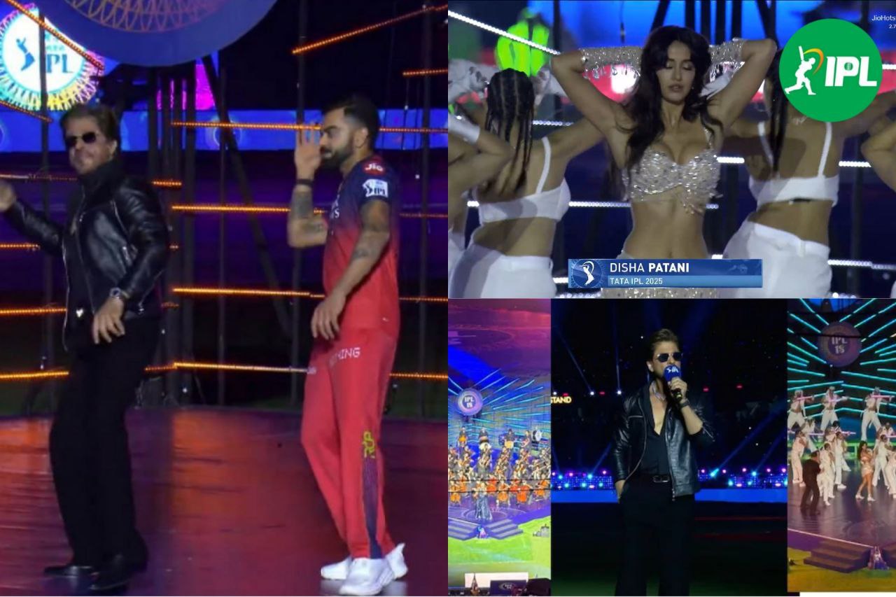 IPL 2025 Opening Ceremony Highlights: विराट कोहली और शाहरुख ने किया डांस, श्रेया घोषाल और करण औजला के गानों पर झूमे फैंस