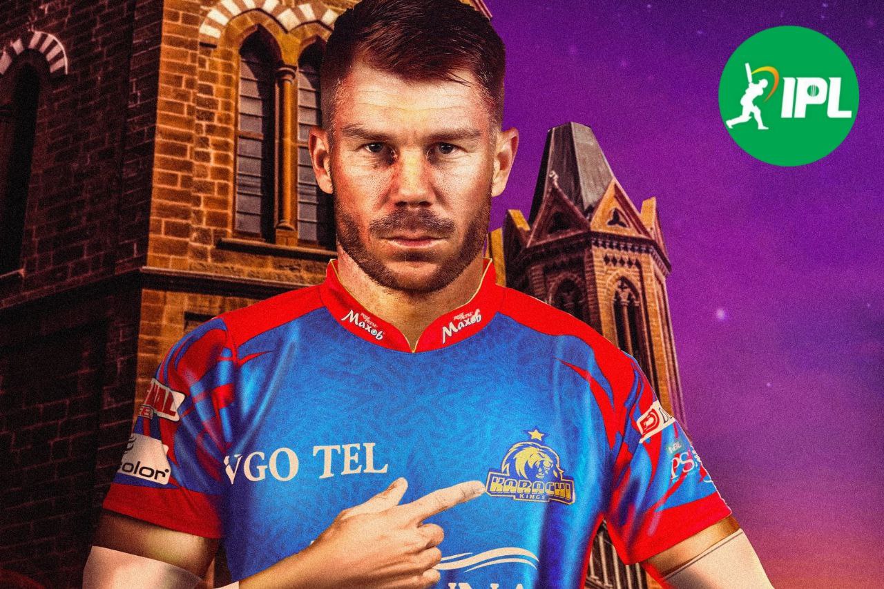 IPL 2025 में अनसोल्ड, अब PSL 2025 में कराची किंग्स के कप्तान बने डेविड वॉर्नर