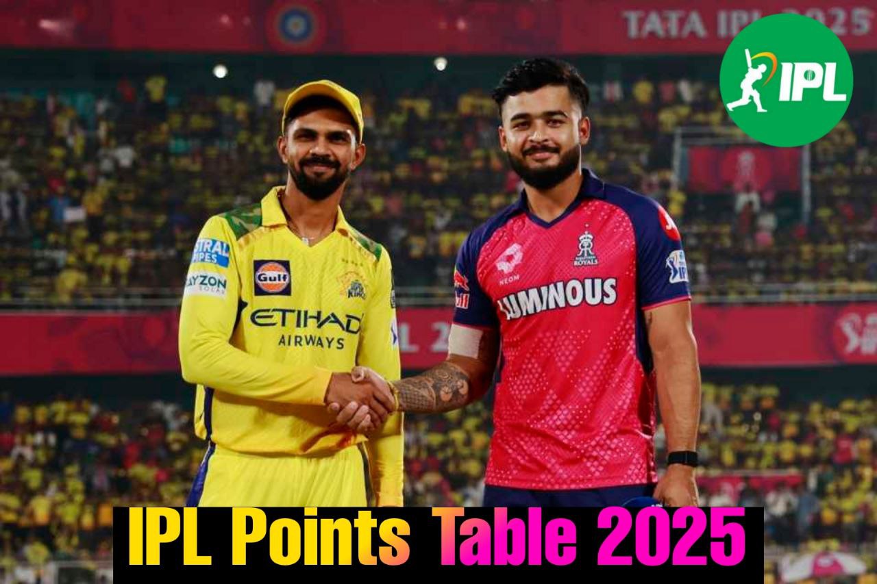 RR vs CSK: राजस्थान को मिली पहली जीत, चेन्नई की लगातार दूसरी हार, जानिए प्लाइंट्स टेबल का हाल