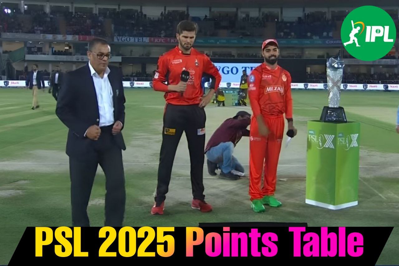 PSL 2025 Points Table: लाहौर कलंदर्स को हुआ फायदा, टॉप पर पहुंचना चाहेगी इस्लामाबाद, जानिए हालिया प्वाइंट्स टेबल