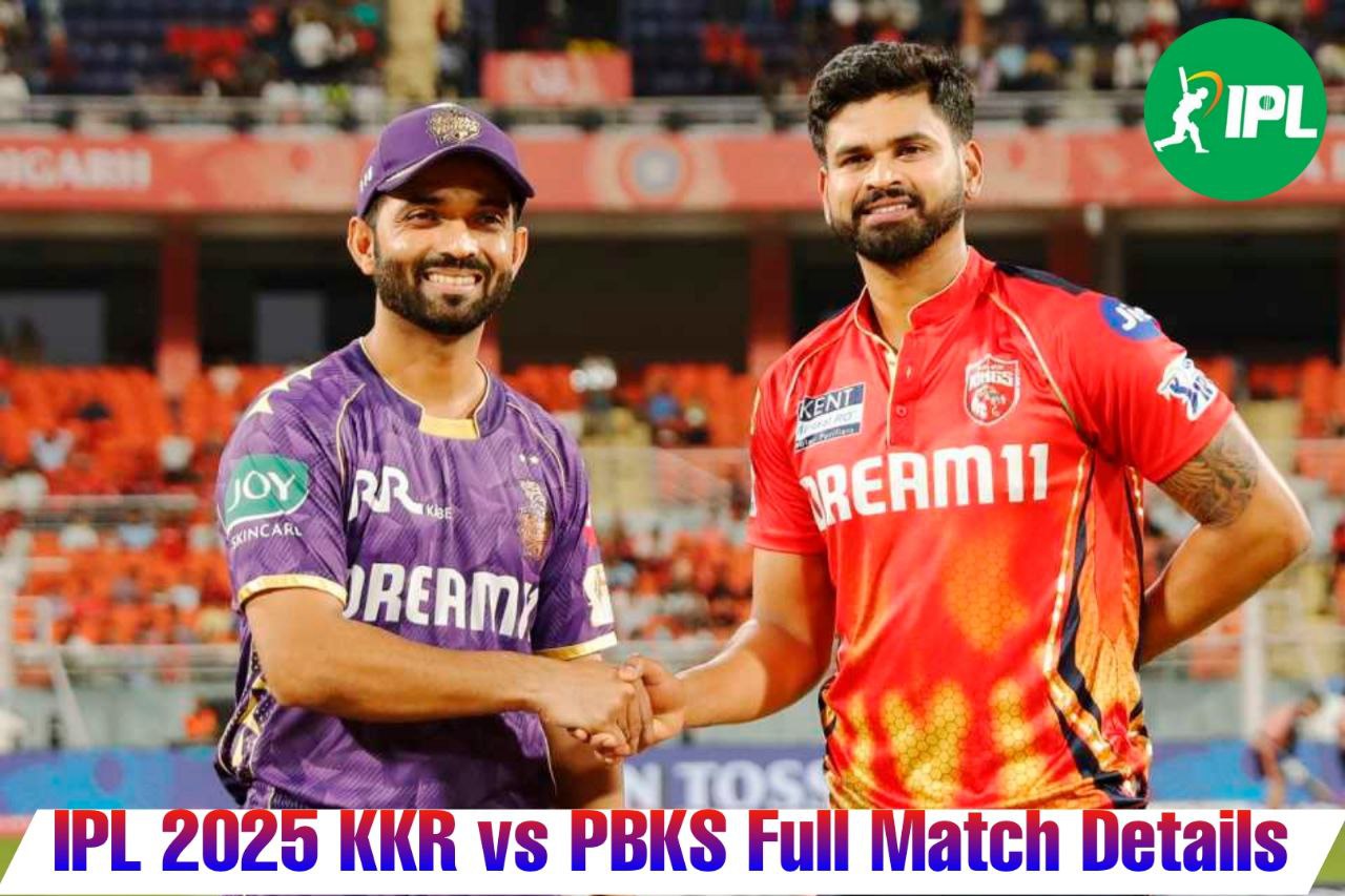 KKR VS PBKS: कहां देखें मुकाबला, जाने मैच की पूरी जानकारी