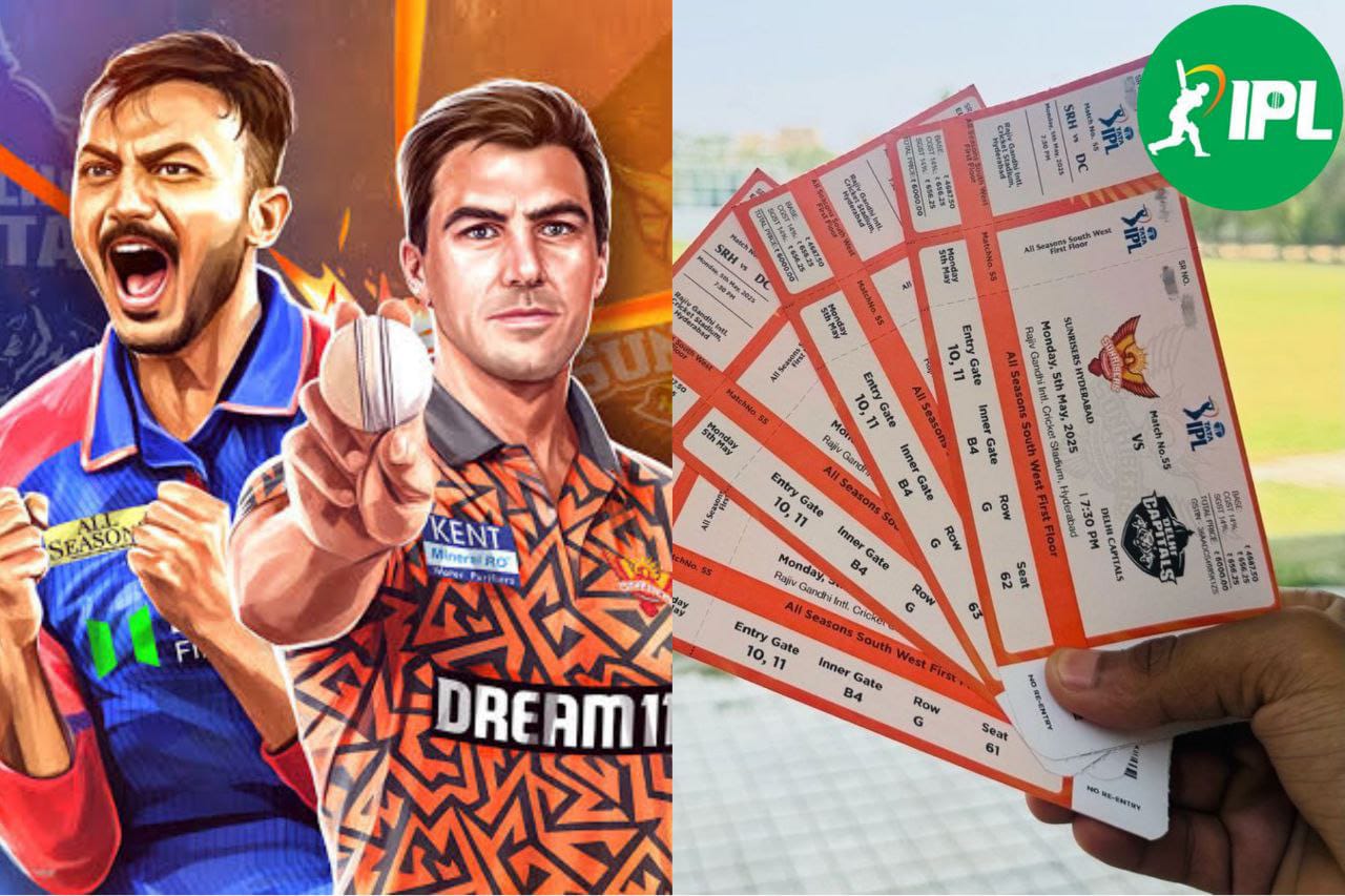 SRH बनाम DC: कैसे बुक करें हैदराबाद और दिल्ली के मैच की टिकट, यहां जाने सबसे आसान तरीका