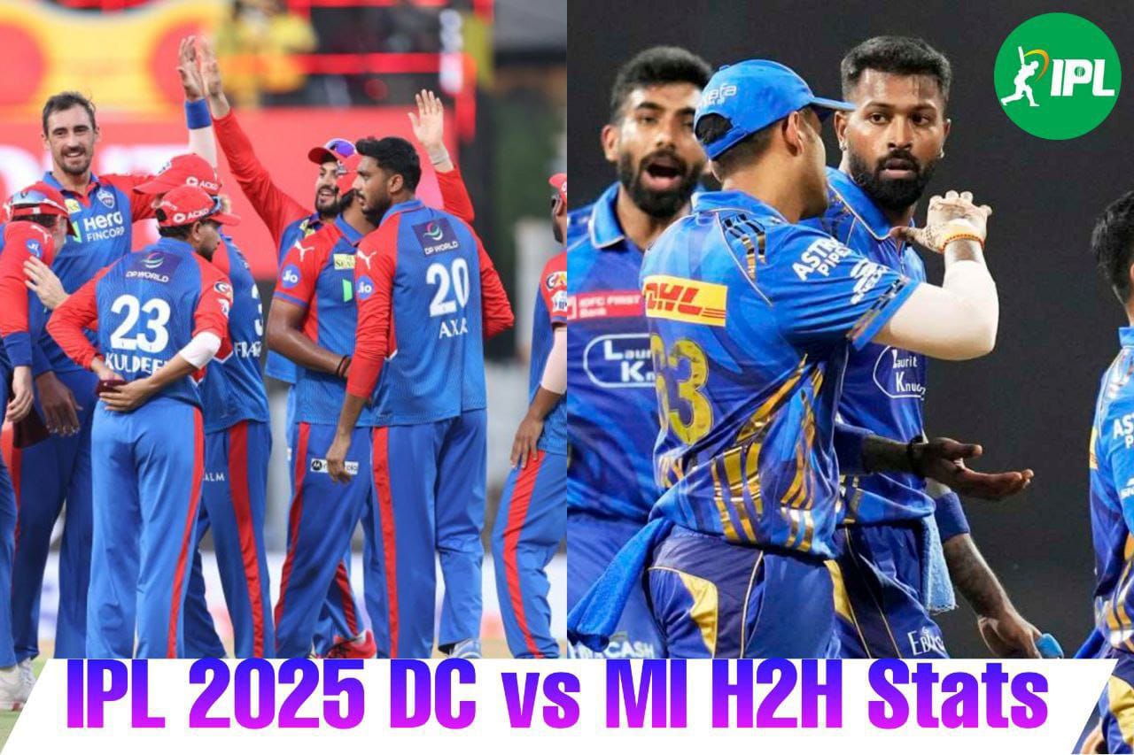 MI vs DC: हेड-टू-हेड में किसका पलड़ा भारी, जानिए आंकड़े