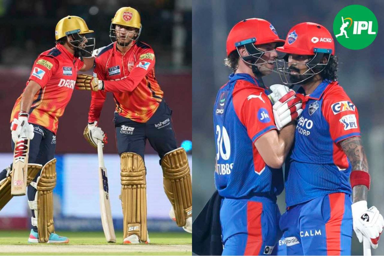 PBKS vs DC:पंजाब और दिल्ली में से कौन जीतेगा मुकाबला? Match no. 66