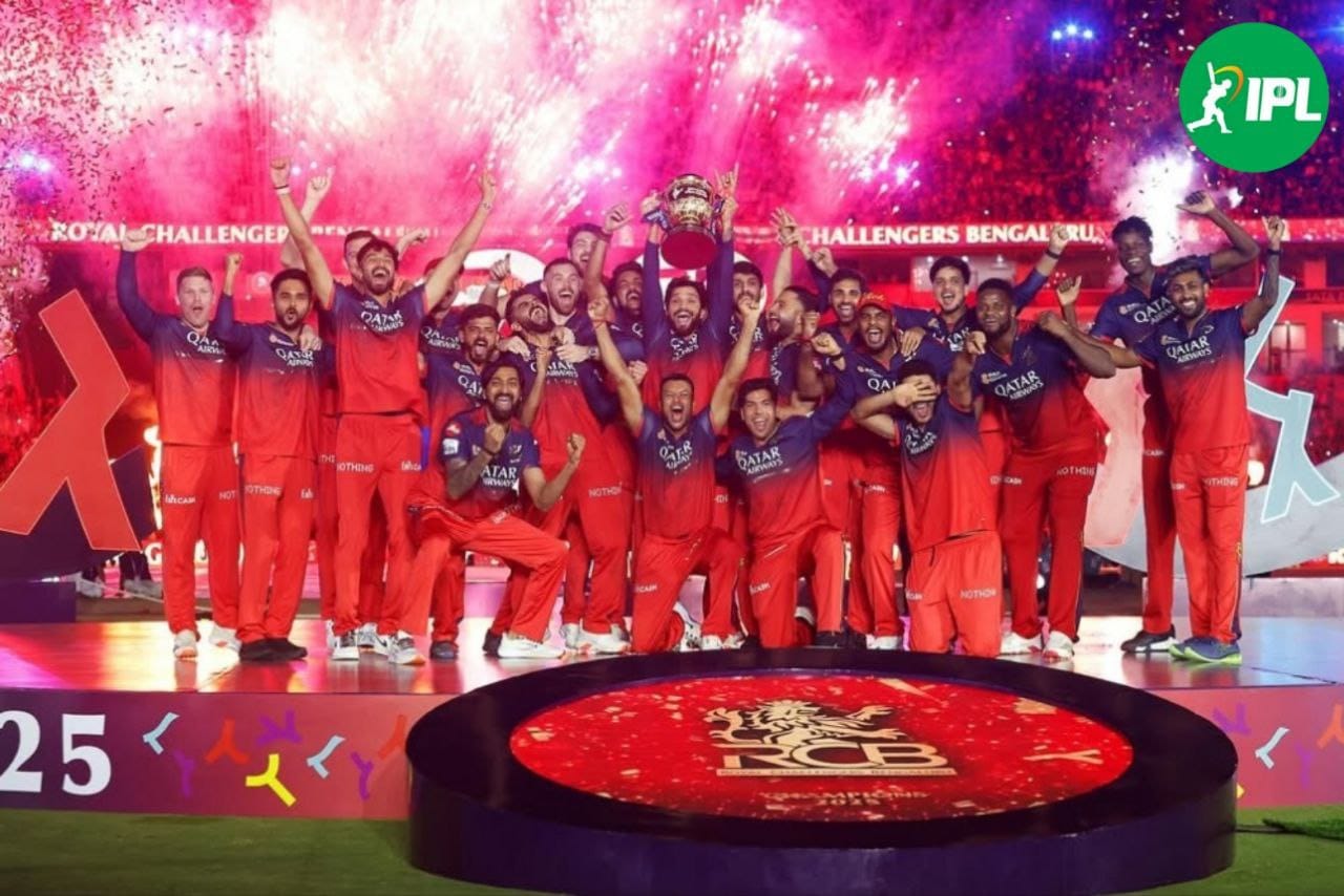 रॉयल चैलेंजर्स बेंगलुरु ने तोड़ दिए सारे रिकॉर्ड, बन गई आईपीएल 2025 की सबसे बड़ी फ्रेंचाइजी