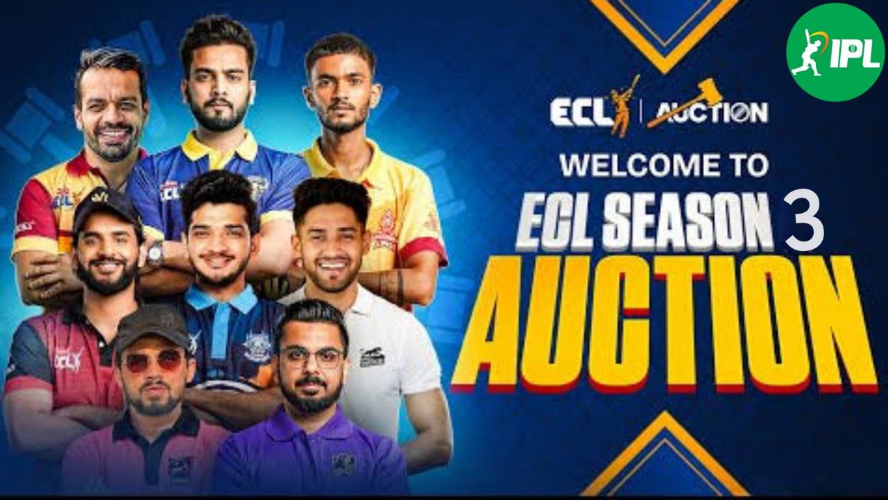 ECL 2025 Season 3: जानिए रिटेन होने वाले खिलाड़ियों के नाम और सभी टीमों का नया स्कॉड